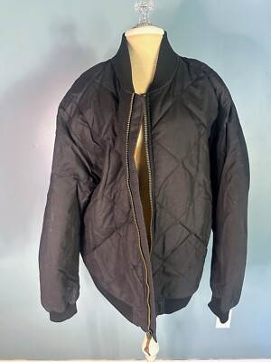 Eddie Bauer Down Jacket Mens 2XL EB Originals 1936 Skyliner Black Quilted 650 FP