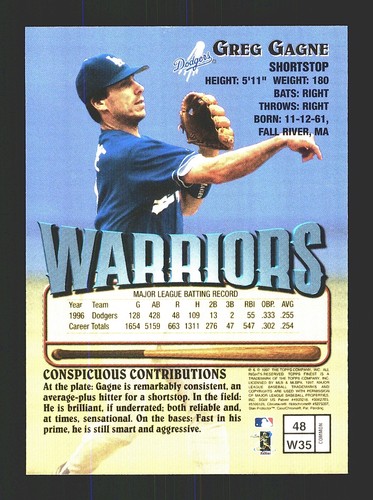 1997 Topps Finest Baseball / SEE DROP DOWN MENU FOR CARD YOU WILL RECEIVE. - Picture 106 of 510