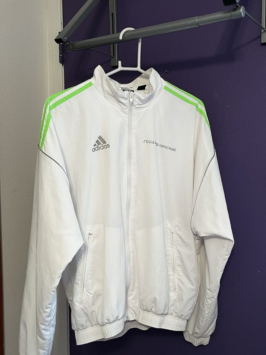 Gosha Rubchinskiy x Adidas White Reflective Track Jacket | eBay Gosha Rubchinskiy x Adidas White Reflective Track Jacket | eBay