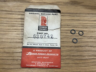Tecumseh New Old Stock # 630742 GASKET VALVE SEAT (3) | eBay