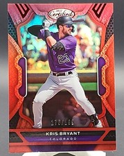 Kris Bryant 2022 Chronicles Certified Baseball Red #019/199 Colorado Rockies #47