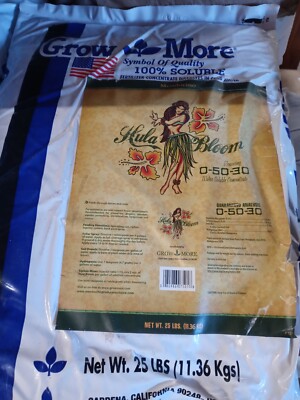 Grow More - Hula Bloom (0-50-30) 2.2 LB (1 KILO RE-BAG)