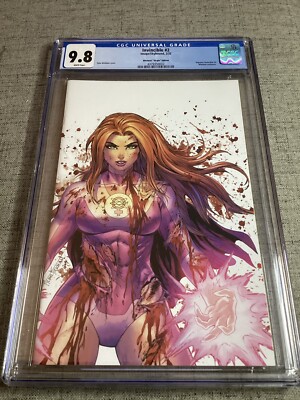 INVINCIBLE #2 ATOM EVE VIRGIN VARIANT CGC 9.8 TYLER KIRKHAM