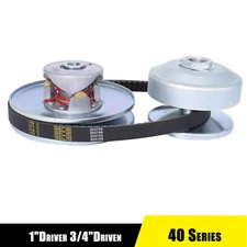 Go Kart Torque Converter For 40 Series 1" Driver + 3/4''Driven Clutch Comet Kit