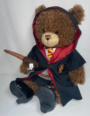 B.A.B. Gryffindore Harry Potter Wizarding World Bear W/ Accessories 18 Inches