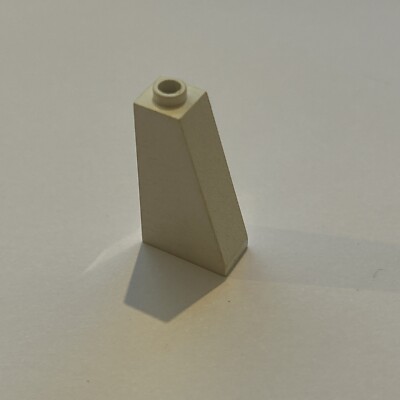 1x Lego  ROOF TILE 1X2X3/73° White 446001 4460 Weiß
