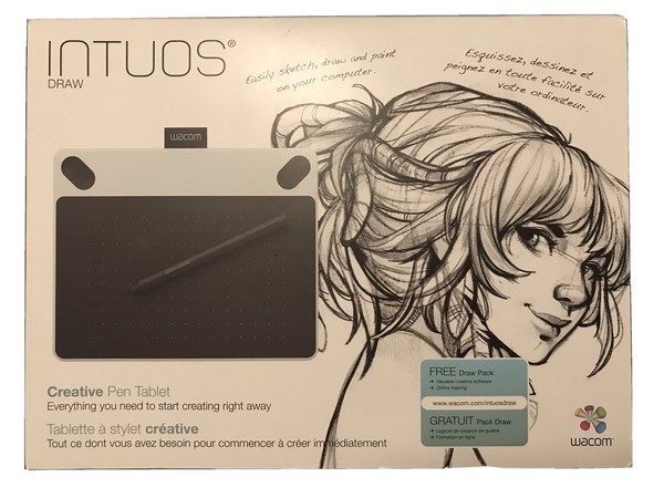 Intuos Dibujo Creativo Bolígrafo Tableta CTL-490/W0 Wacom S Tamaño Japón Nuevo
