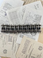 10 x 6N1P / 6N1 double triode tubes NOS Voskhod Rocket