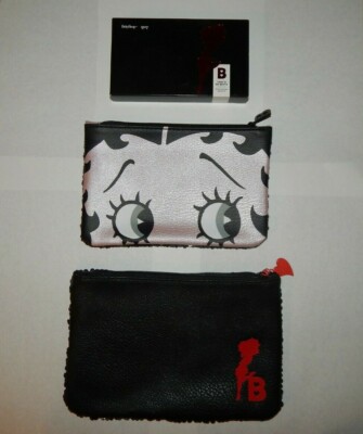 Betty Boop Ipsy Lot Glam Makeup Bags And Eyeshadow Palette