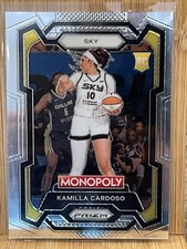 KAMILLA CARDOSO 2024 Panini Prizm Monopoly WNBA RC Rookie #2 Chicago Sky