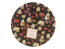 Cupcakes & Cashmere 10.5" Halloween Melamine Plates Set of 8 Ghost Pumpkin Candy