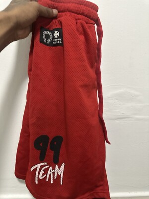 Chrome hearts Matty boy 99 team red mesh shorts Men s Size Medium