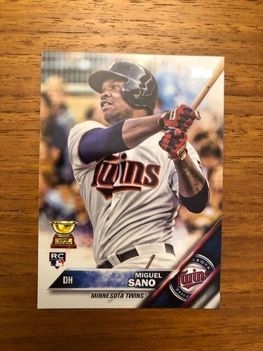 2016 Topps Baseball Card Miguel Sano RC #78 NRMT
