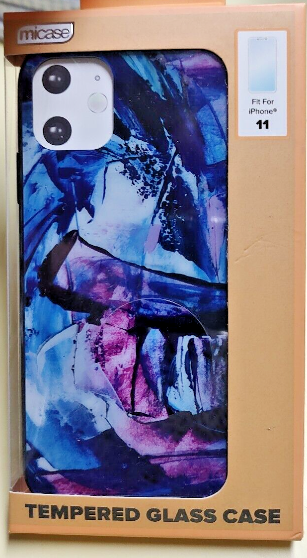 MICASE FOR IPHONE 11 Tempered Glass Case MICASE FOR IPHONE 11 Tempered Glass Case