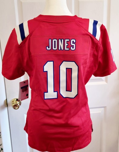New England Patriots Nike On Field Mac Jones 10 Red Jersey Womens Medium *New* - Picture 3 of 9