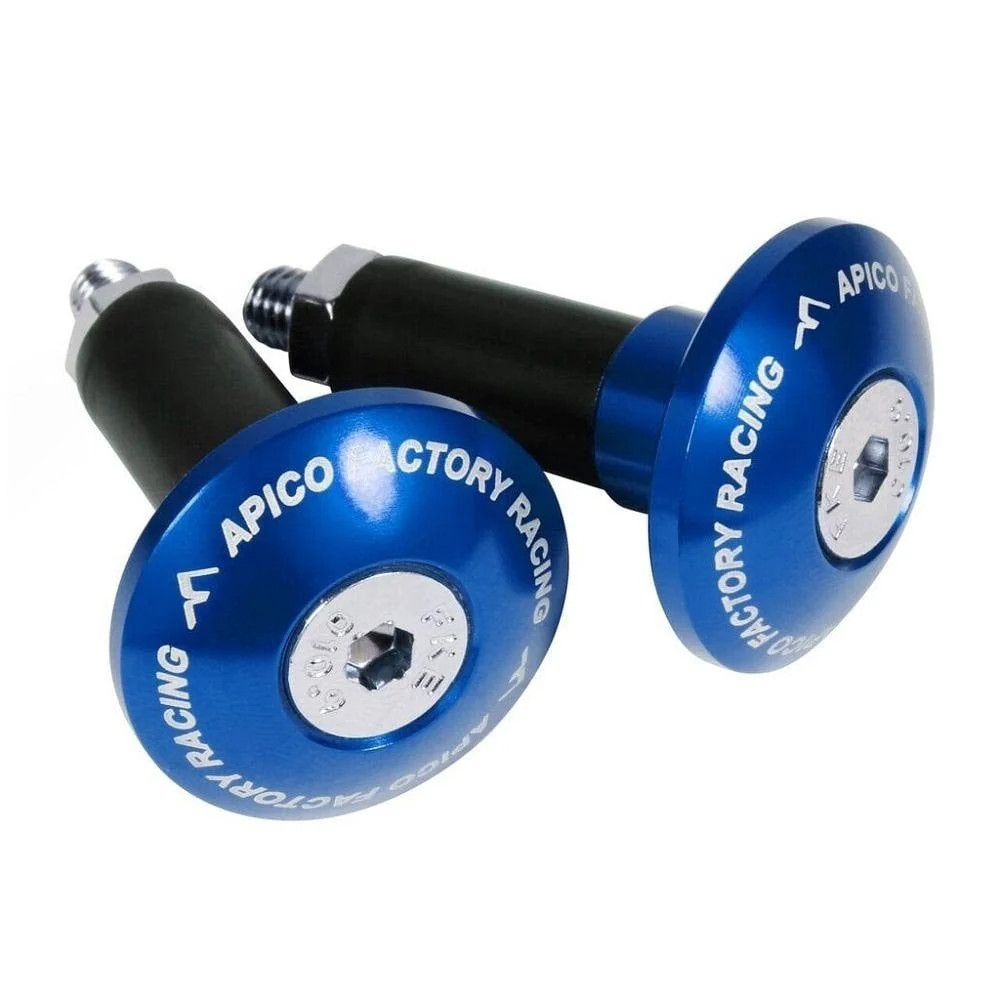 Apico - Handlebar Bar End/Plugs - Blue