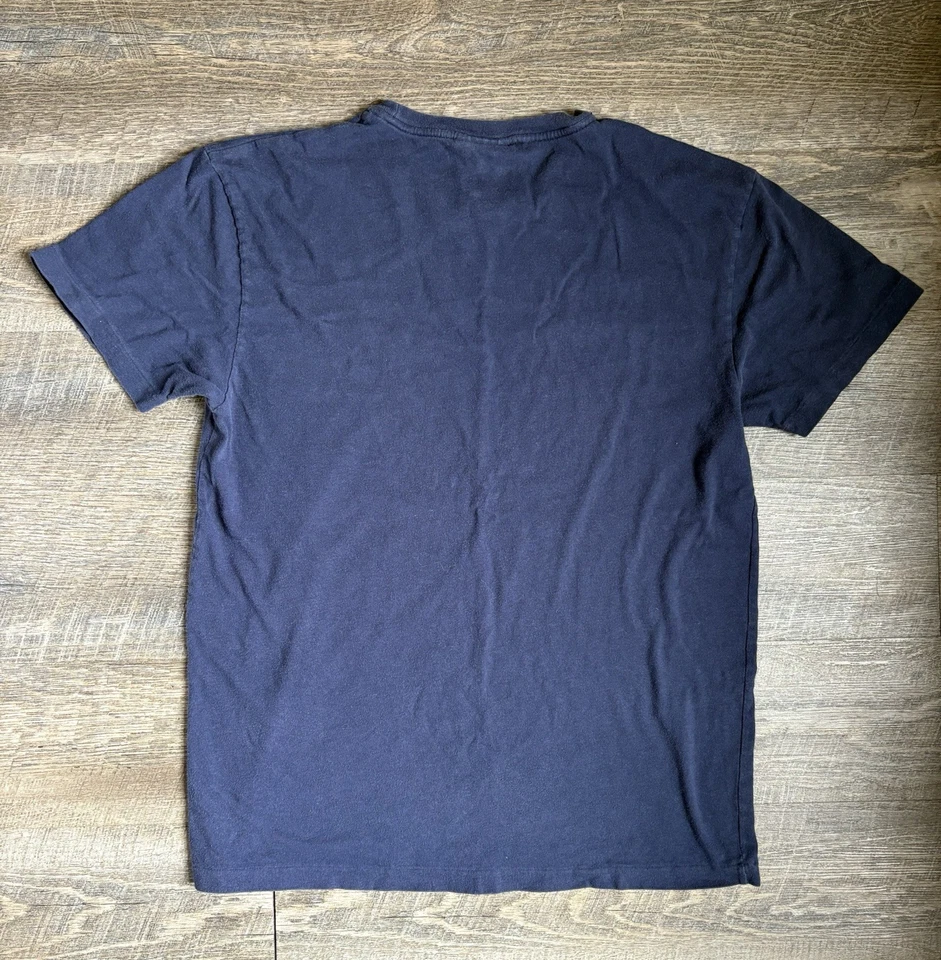 Par de camisetas polo Ralph Lauren para hombre pequeñas cuello redondo en V 100 % algodón Foto 3 de 4
