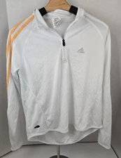 Mens Adias Quarter Zip Pullover Size Medium