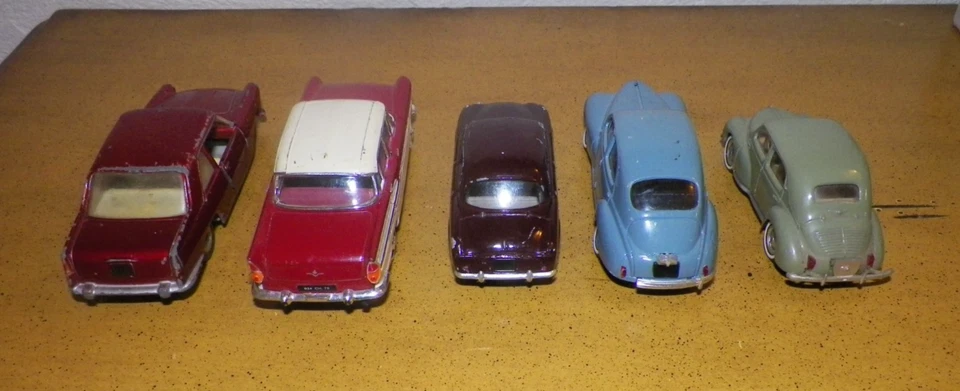 Lot De 6 Voiture Miniature  Solido 1/43 - Photo 4/4