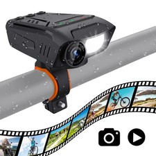 1080P Cycling Camera 30FPS Bicycle Camera Motorcycle Camera Rainproof with LED f