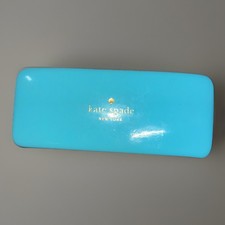 KATE SPADE sunglasses HARD CASE Teal Dark Green eyeglasses CLAM SHELL
