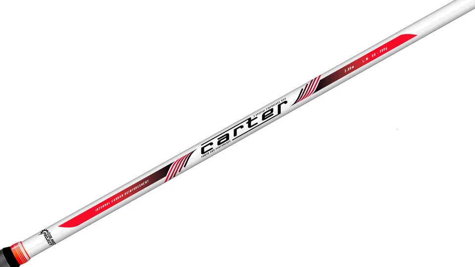 Canne colmic CARTER mt 2.40 50-300gr. bolentino 2 scions en carbone - Photo 3/3