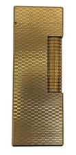 Accendino Dunhill Placcato Oro Made in Switzerland