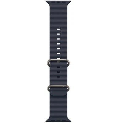 OFFICIAL GENUINE APPLE WATCH ULTRA 49MM OCEAN BAND STRAP NAVY NATURAL TITANIUM