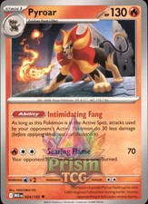 Pyroar 24/132 Uncommon Mega Evolution Pokemon
