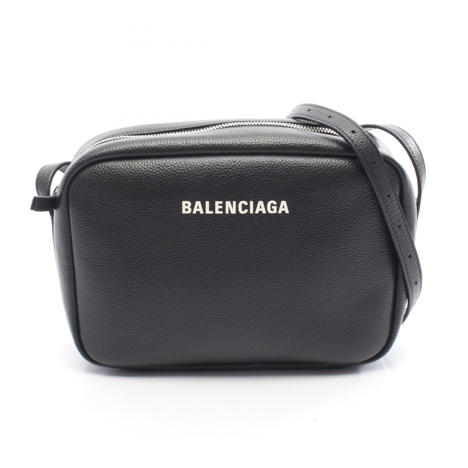 BALENCIAGA Everyday Medium Camera Shoulder Bag Leather
