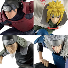 NARUTO Shippuden PANEL SPECTACLE Hokage figure with panel Limited Japan set of 4