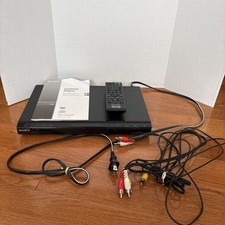 Sony DVP-SR200P CD/DVD Player w/ Remote, Cables,  Manual. Tested and Works