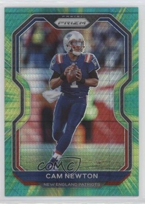 2020 Panini Prizm Hyper Prizm 77/175 Cam Newton #19 0i5i