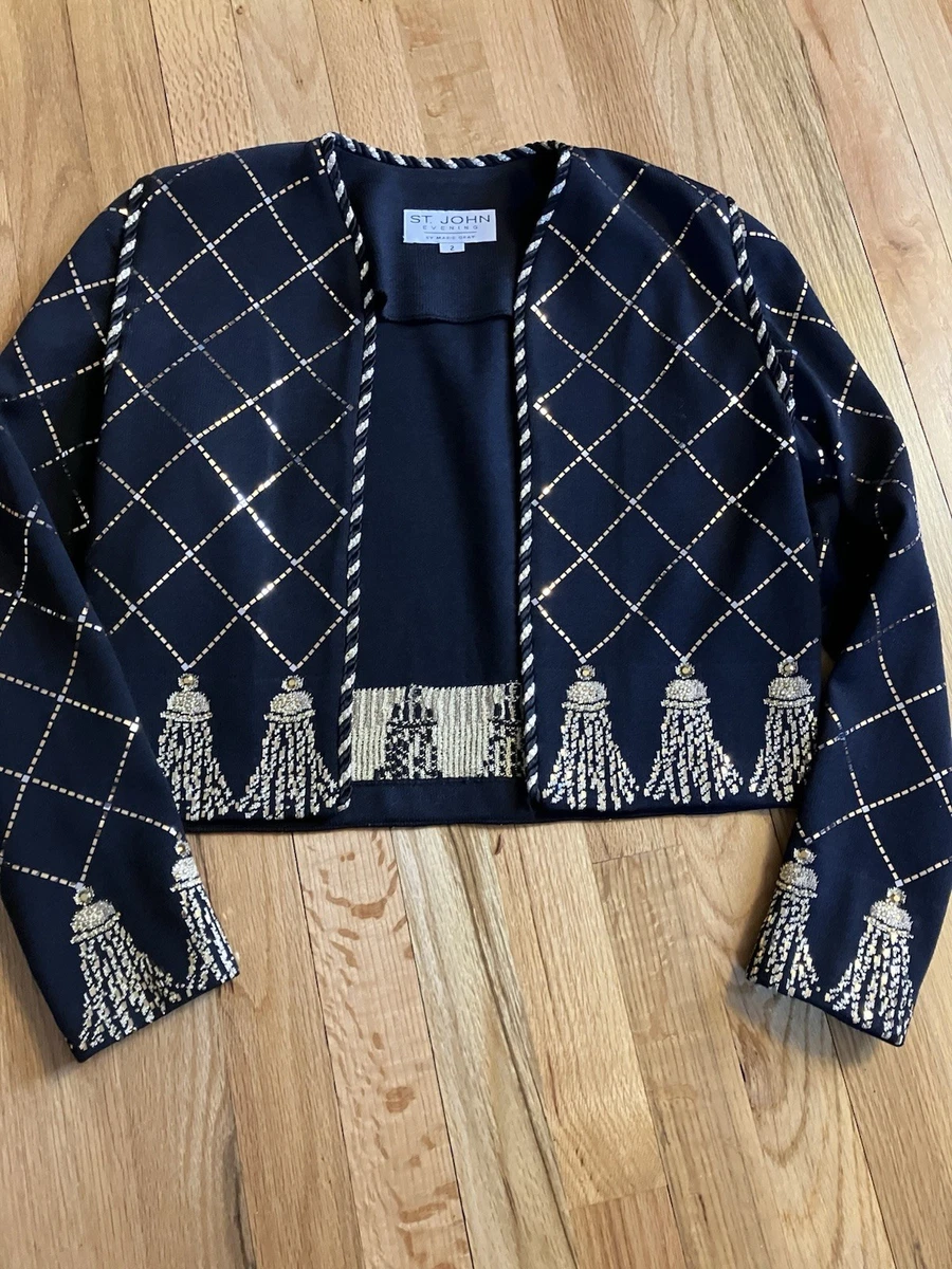 St John Knits Marie Gray In Women's Coats & Jackets for sale | eBay