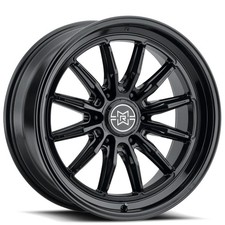 22x9 Method Wheels 803 Raised Gloss Black Off-road Rims 4pcs