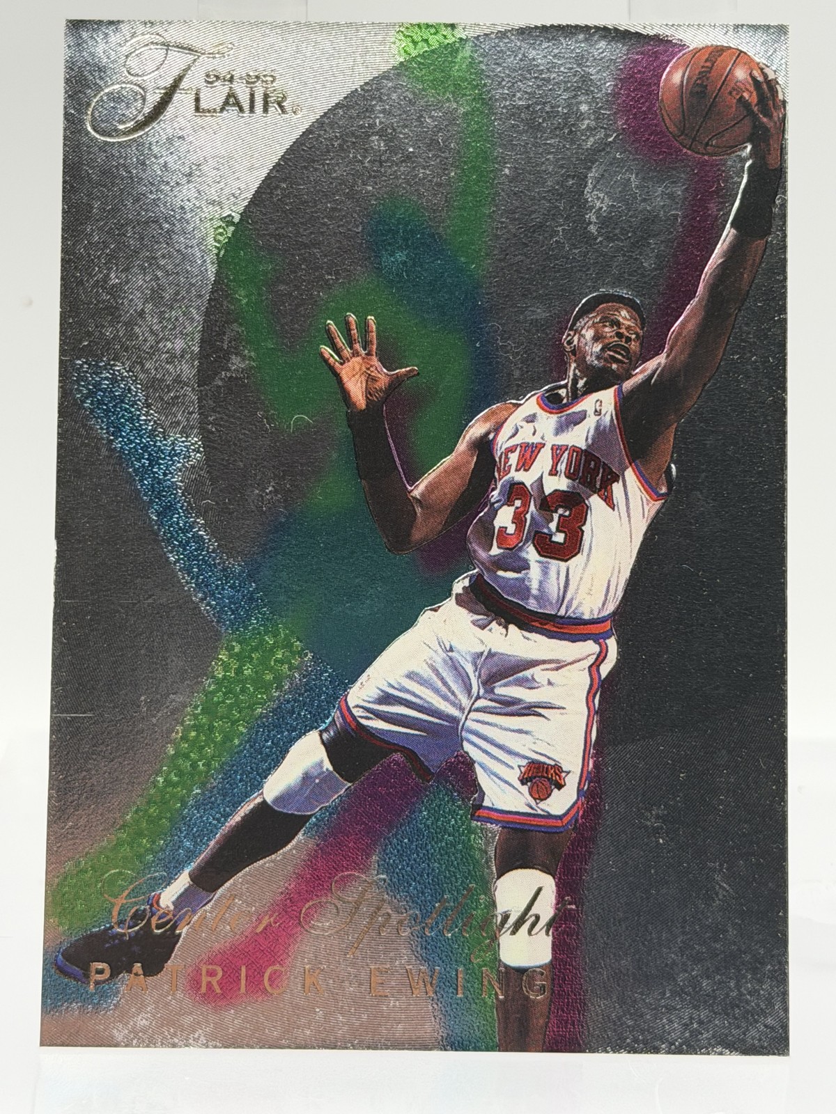 1994-95 Flair - Center Spotlight Patrick Ewing #1