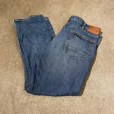 #ad St Michael Ltd. Vintage Wash Denim Jeans Mamp;S Straight Fit 42W 31L GBP 9.99