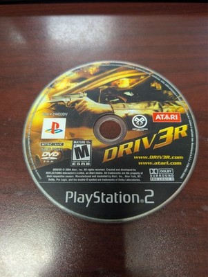 Driver 3/Driv3r (Sony PlayStation 2/PS2, 2004) NO TRACKING - DISC ONLY 5271