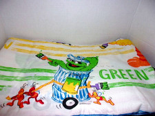 SESAME STREET TWIN SHEET JC PENNEY RARE AND HARD TO FINE VINTAGE