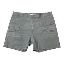 Cabelas Shorts 46 Olive Green Pocket Hiking Cargo Utility Beige 7 Pocket Hiker