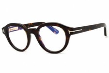 TOM FORD TF6037B-052-49 Eyeglasses Size 49mm 22mm 145mm HAVANA Men NEW