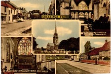 Postcard Patrington, England.