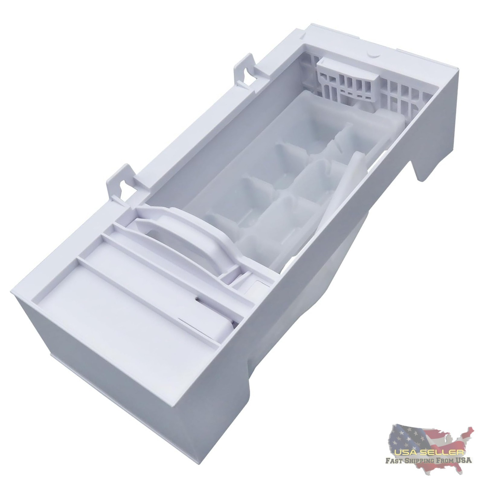 Refrigerator Ice Maker Assembly W11546935 Compatible w/ Whirlpool Kenmore Amana