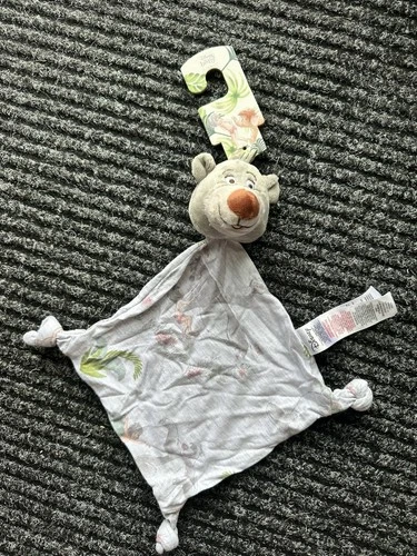 Disney @ Primark Baby Boys Jungle Book Baloo Comforter/Comfort Blanket/Blankie