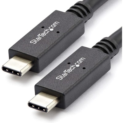 StarTech.com USB C Cable   3 ft / 1m   with Power Delivery (USB PD)   Power Pass