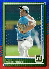 2025 Donruss #96 Jake Bloss Red and Blue