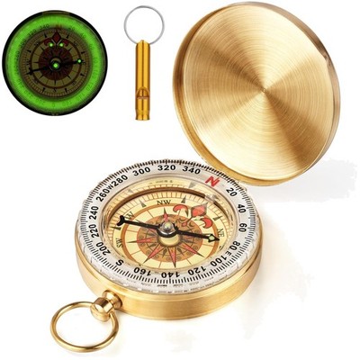 Wasserdichter Kompass Leuchtend Tragbar Outdoor Wandern Camping Navigation Tool