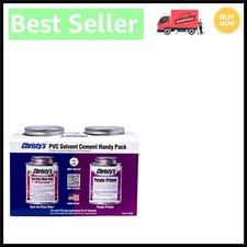 Handy 8oz Red Hot Blue Glue  Purple Primer - Safe  NSF-Certified Bonding