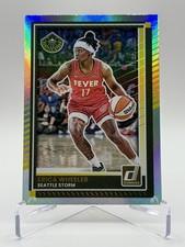 Erica Wheeler #80 2025 Panini Donruss WNBA - Silver Holo - Seattle Storm