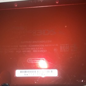Nintendo New 3DS XL Red Handheld Console 3D Audio Technology Nintendo 3DS